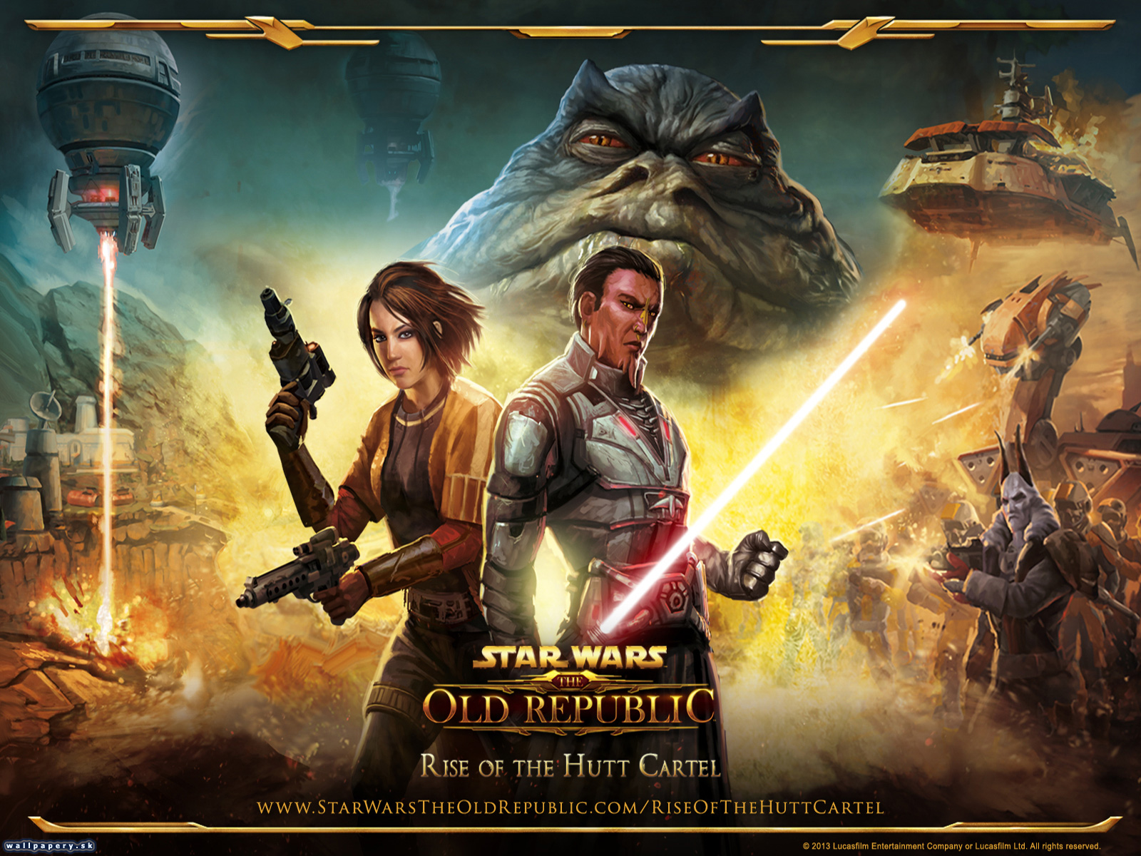 Star Wars: The Old Republic - Rise of the Hutt Cartel - wallpaper 1