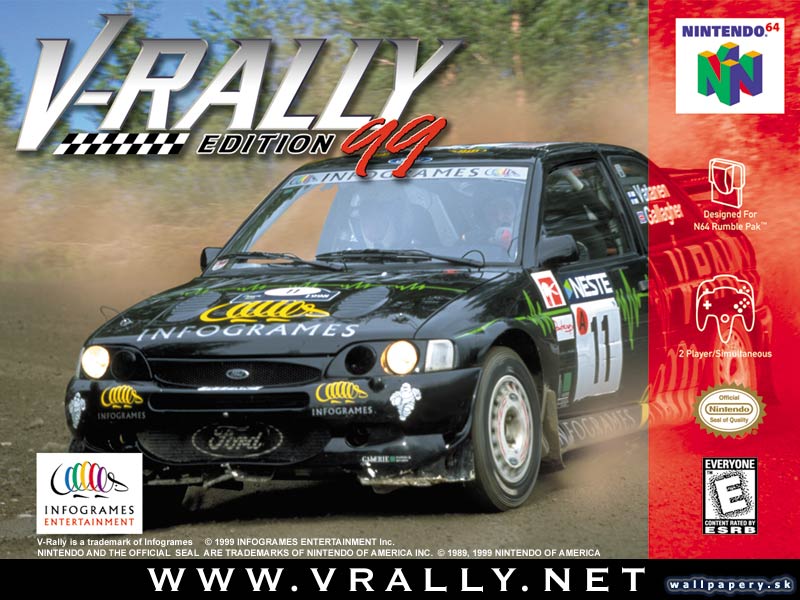 V-Rally: 99 Championship Edition - wallpaper 2