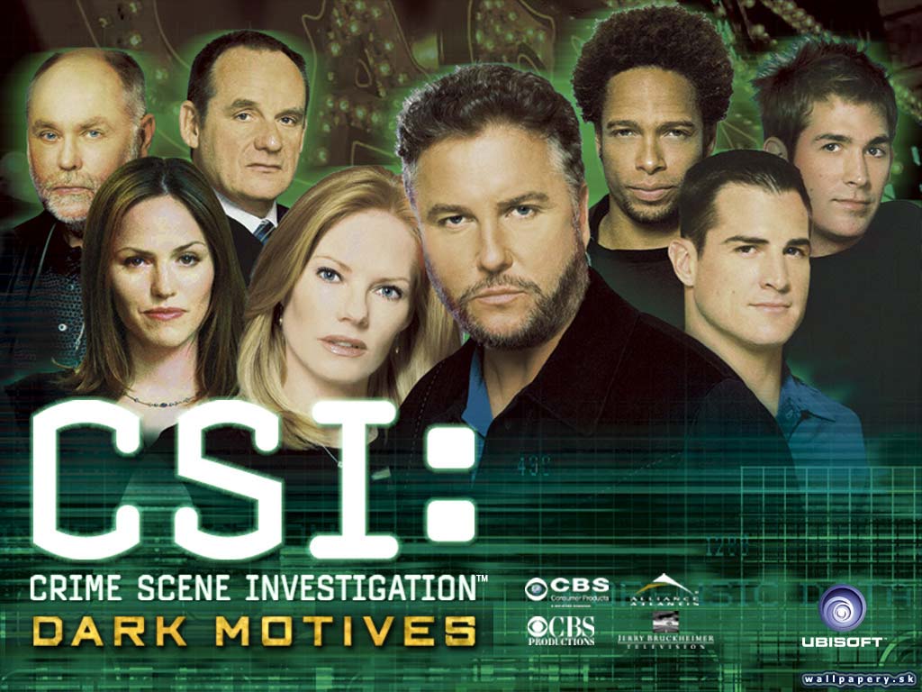 CSI: Dark Motives - wallpaper 1