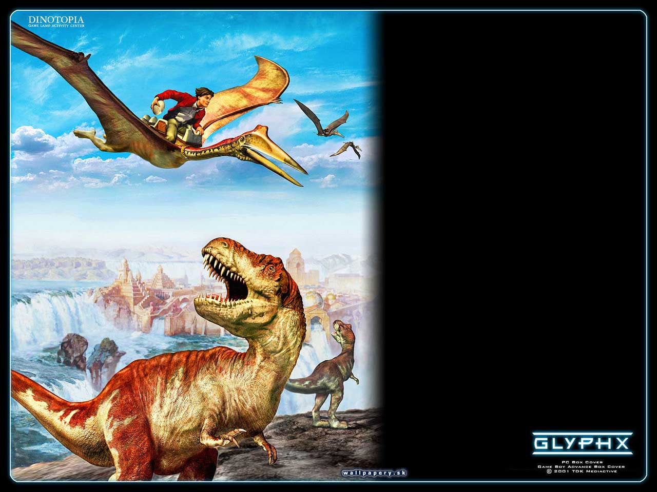 Dinotopia - wallpaper 1