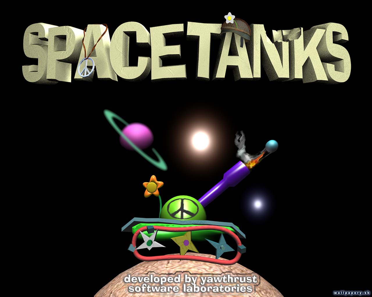 Spacetanks - wallpaper 1
