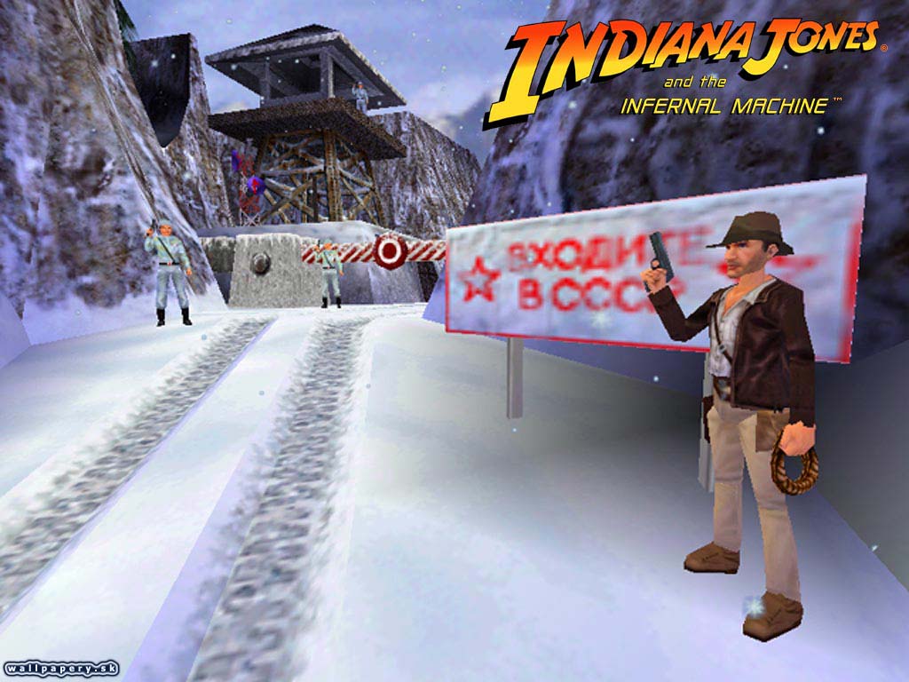 Indiana Jones 1: And the Infernal Machine - wallpaper 1