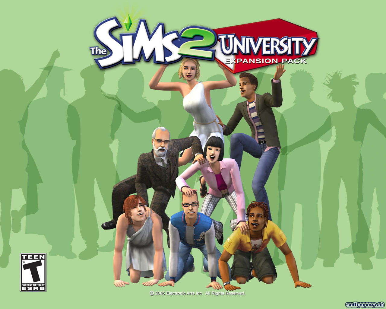 The Sims 2: University - wallpaper 4
