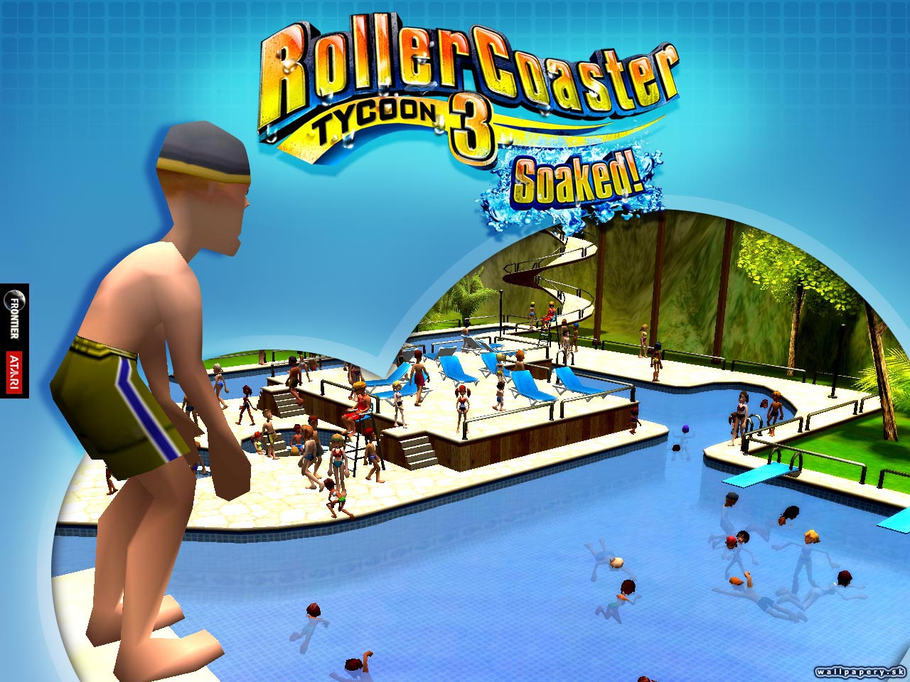 RollerCoaster Tycoon 3: Soaked! - wallpaper 2