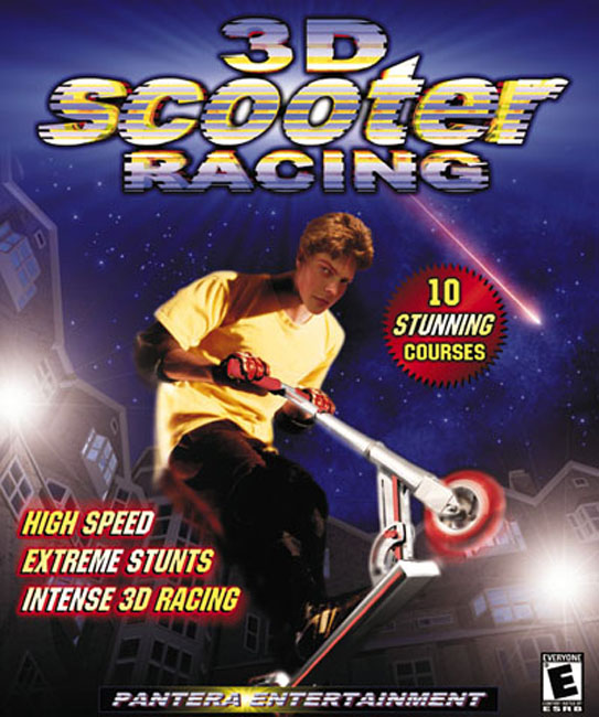 3D Scooter Racing - predn CD obal