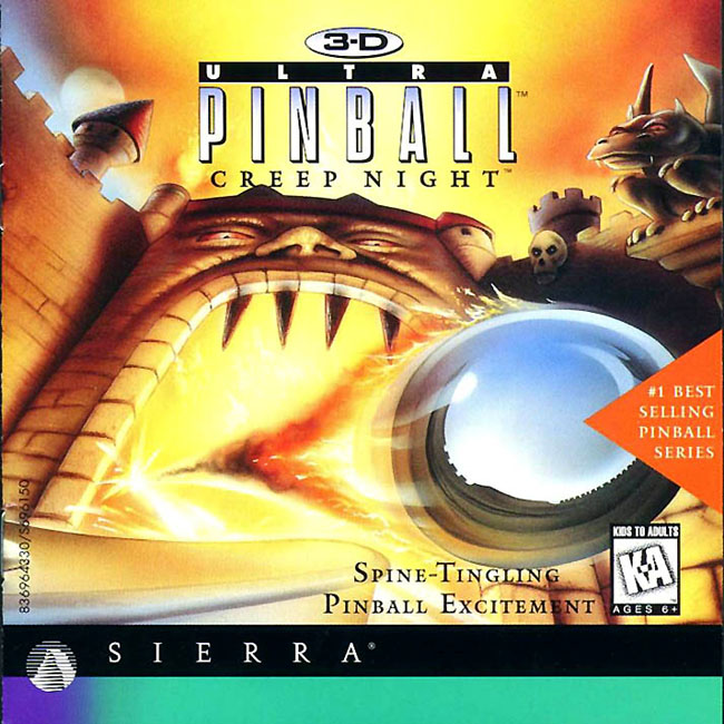 3D Ultra Pinball: Creep Night - predn CD obal