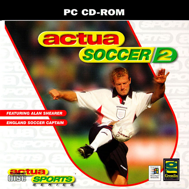 Actua Soccer 2 - predn CD obal