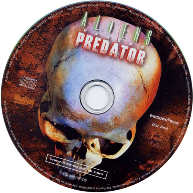 Aliens vs. Predator (1999) - CD obal 2