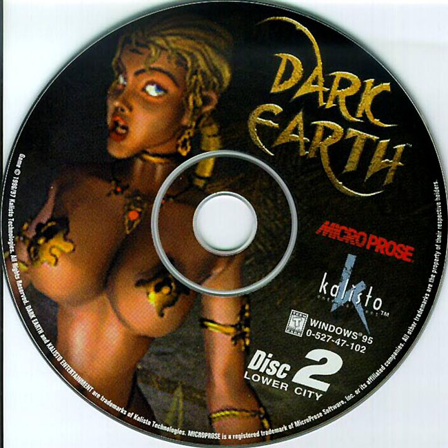 Dark Earth - CD obal 2
