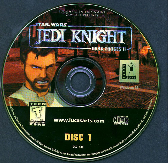 Star Wars: Jedi Knight: Dark Forces 2 - CD obal