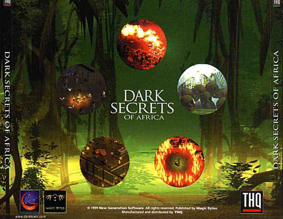 Dark Secrets of Africa - zadn CD obal