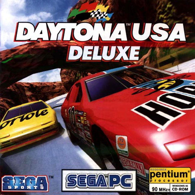 Daytona USA Deluxe - predn CD obal