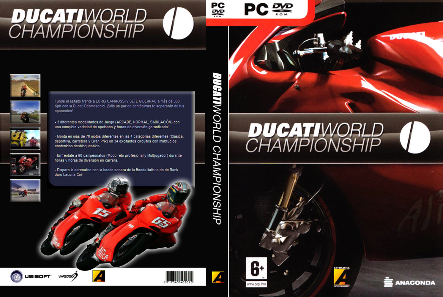Ducati World Championship - DVD obal