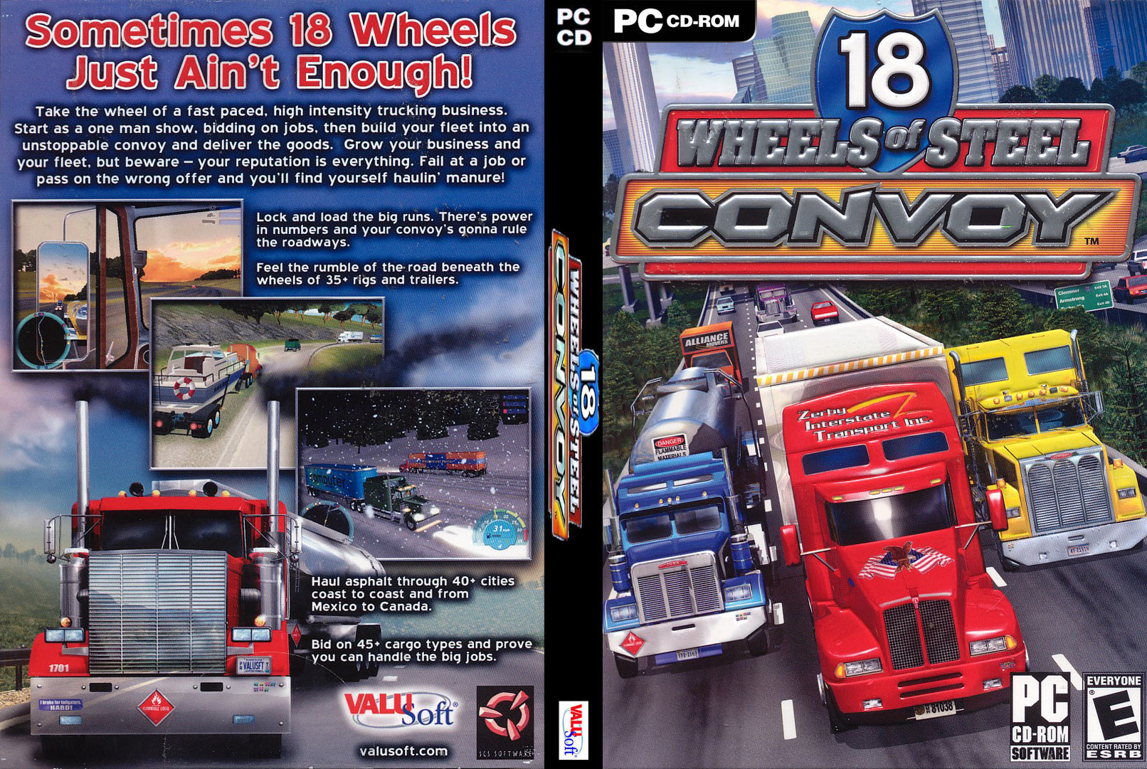 18 Wheels of Steel: Convoy - DVD obal
