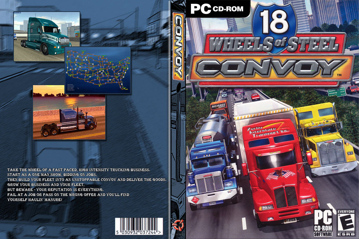 18 Wheels of Steel: Convoy - DVD obal 2