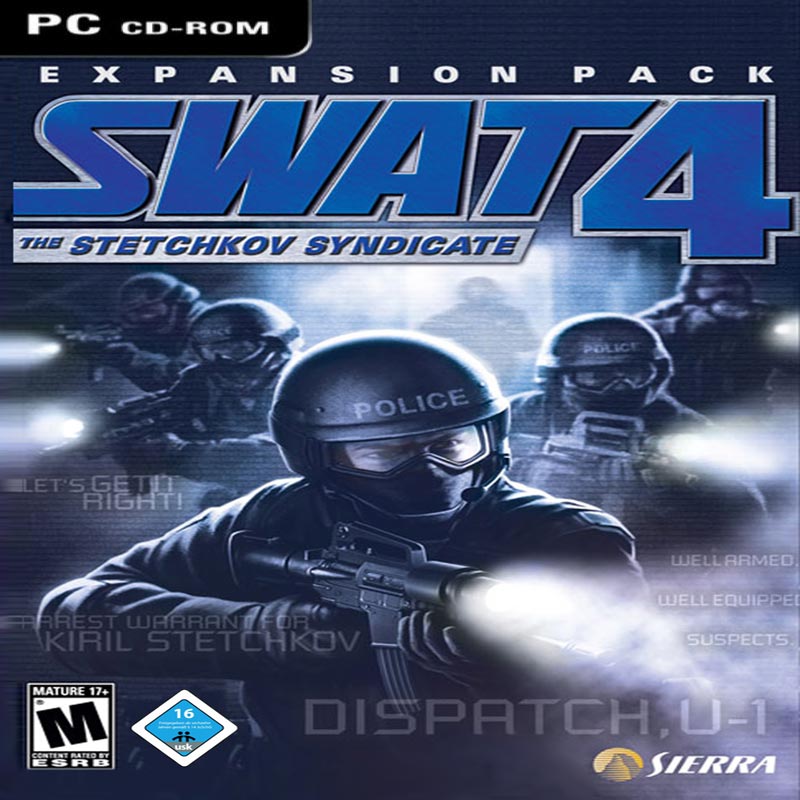 SWAT 4: The Stetchkov Syndicate - predn CD obal