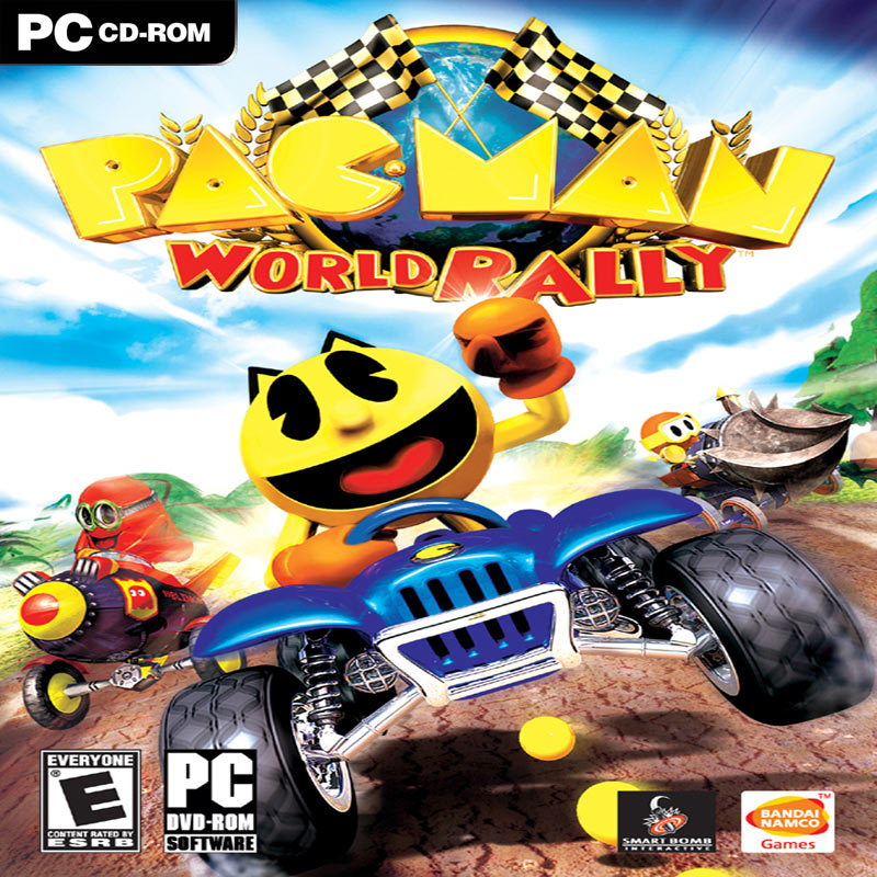 Pac-Man World Rally - predn CD obal