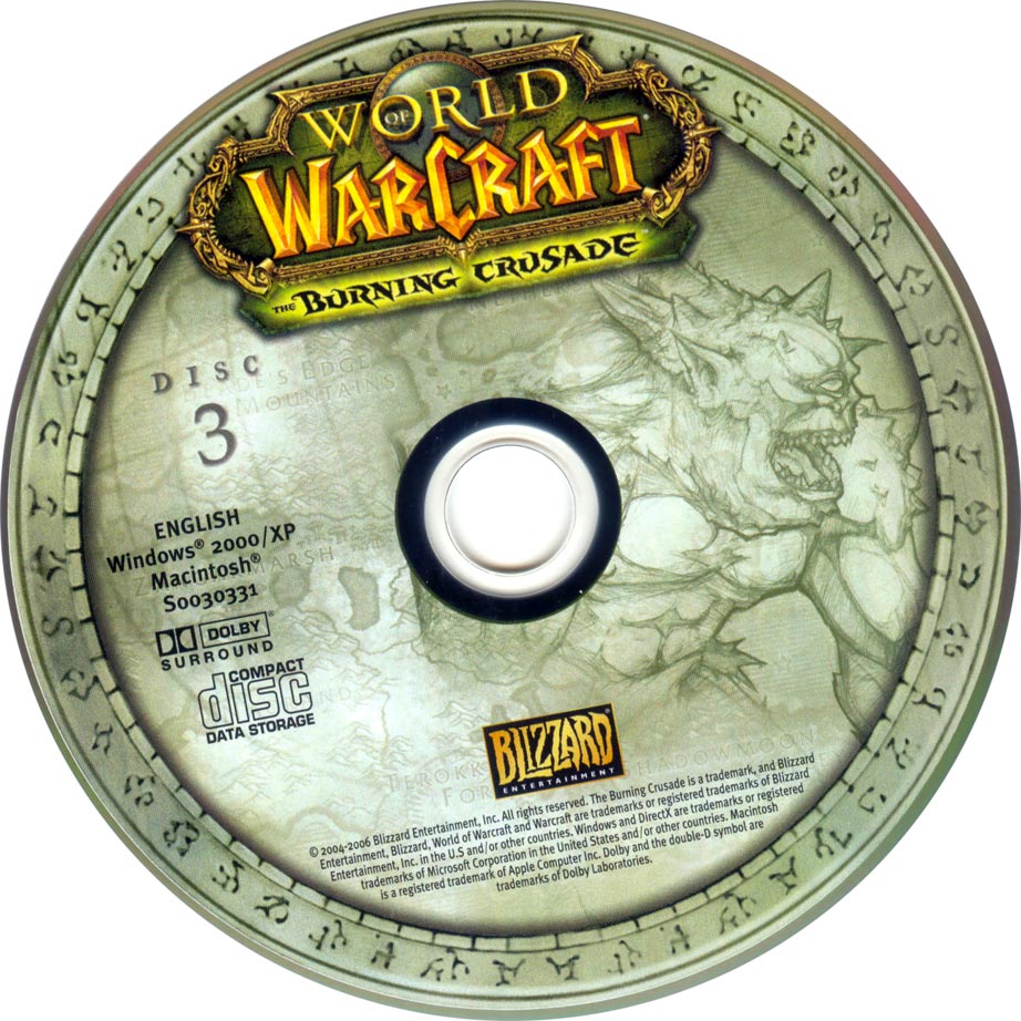 World of Warcraft: The Burning Crusade - CD obal 3