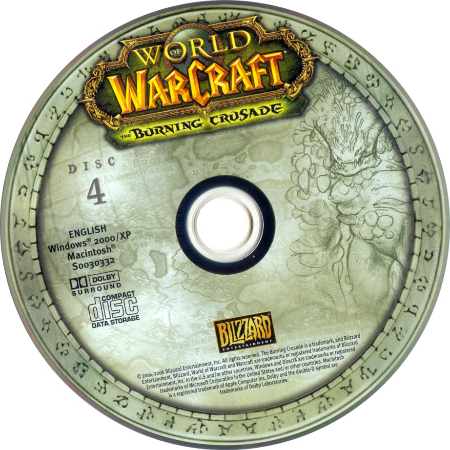 World of Warcraft: The Burning Crusade - CD obal 4