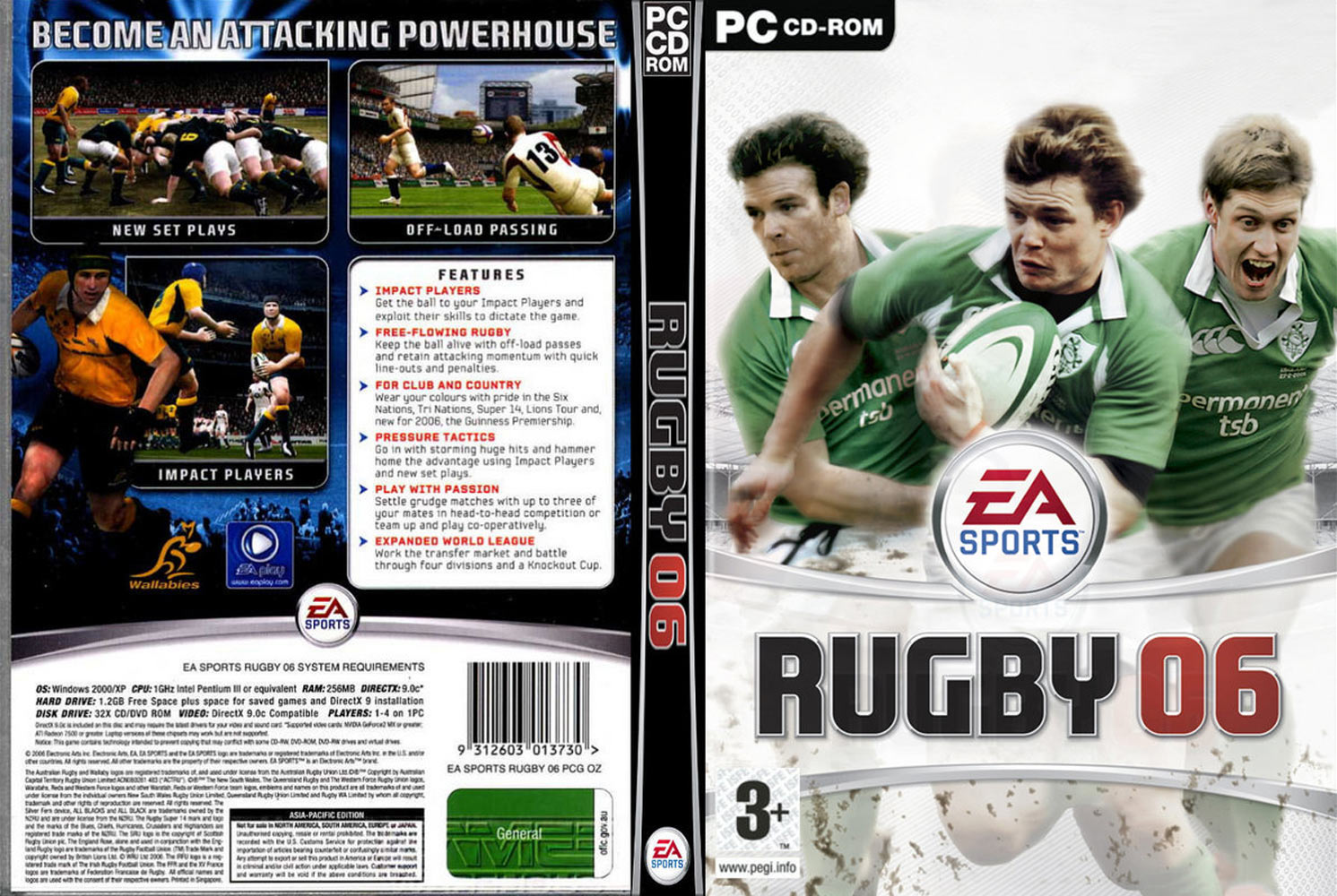 Rugby 06 - DVD obal 2