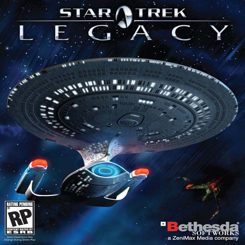 Star Trek: Legacy - predn CD obal