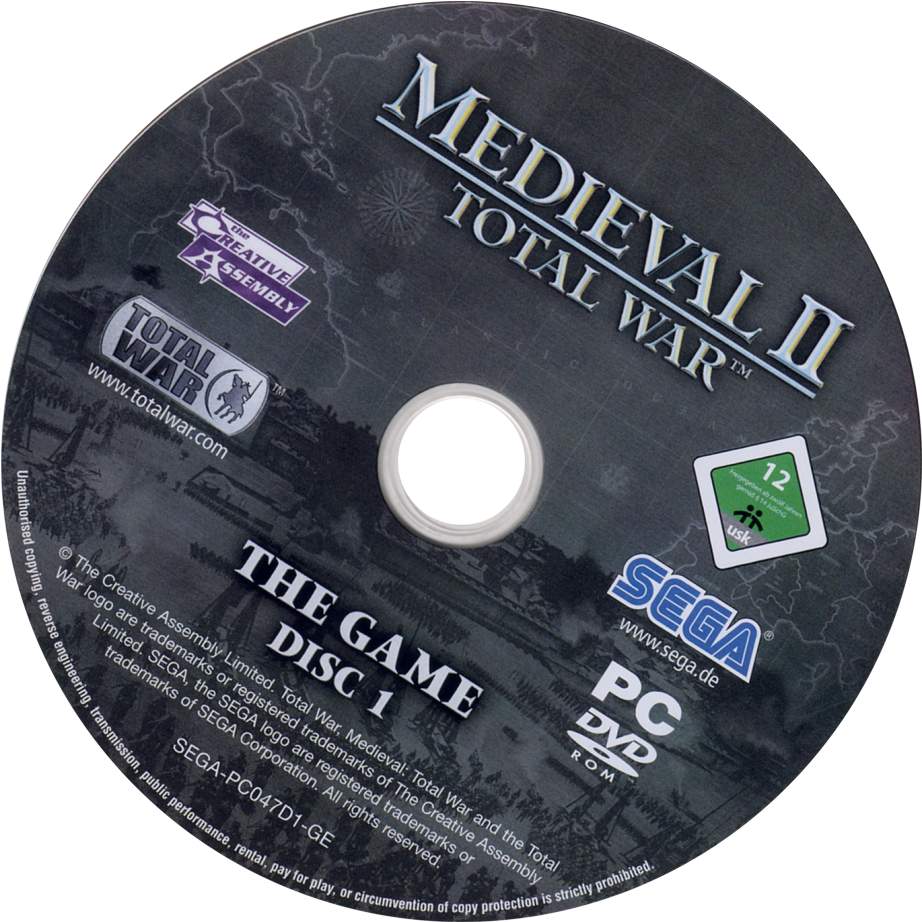 Medieval II: Total War - CD obal 3