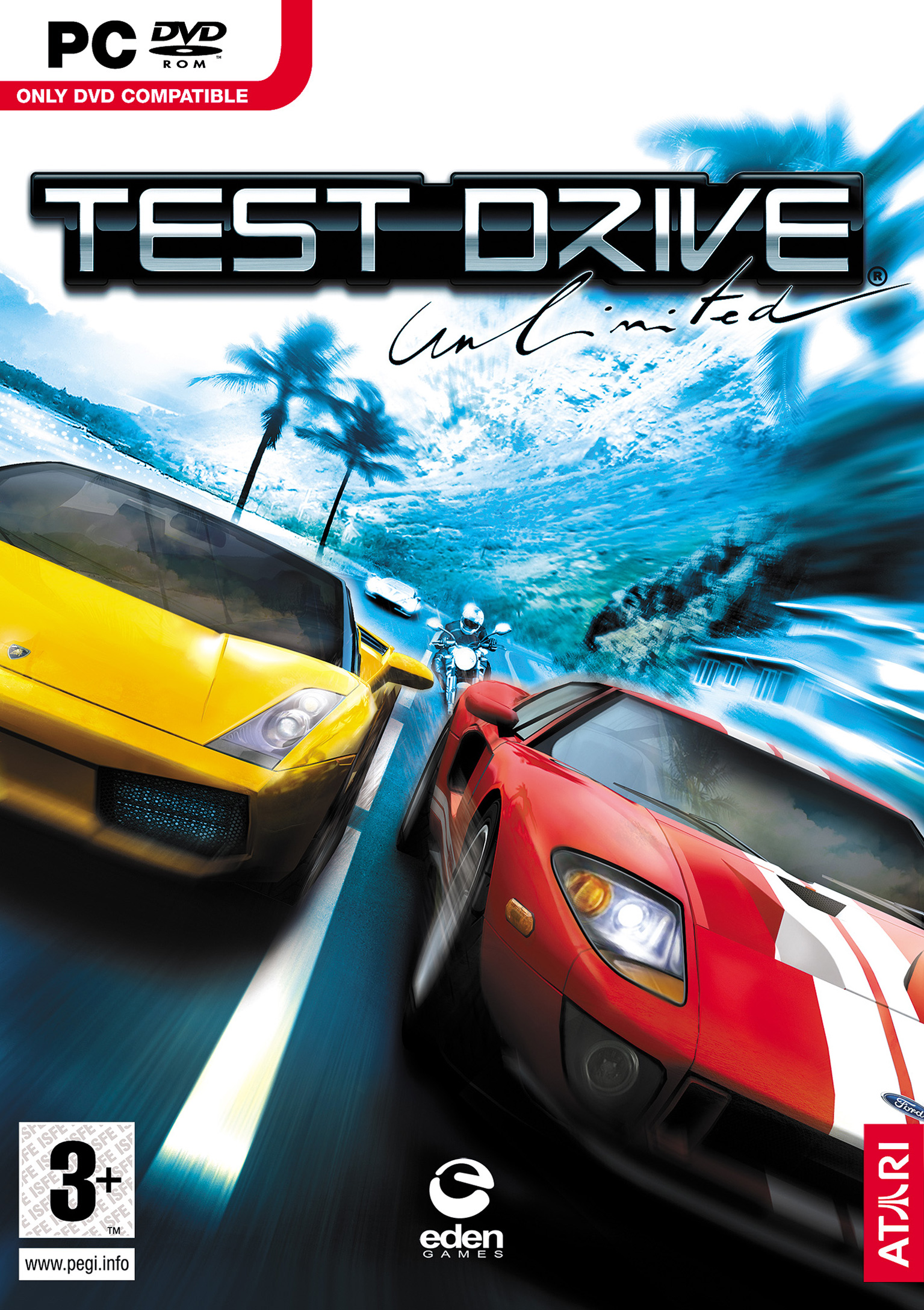 Test Drive Unlimited - predn DVD obal