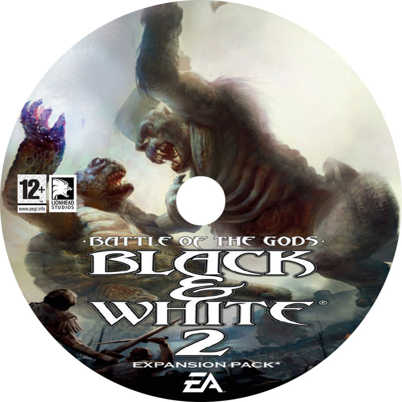 Black & White 2: Battle of The Gods - CD obal 2