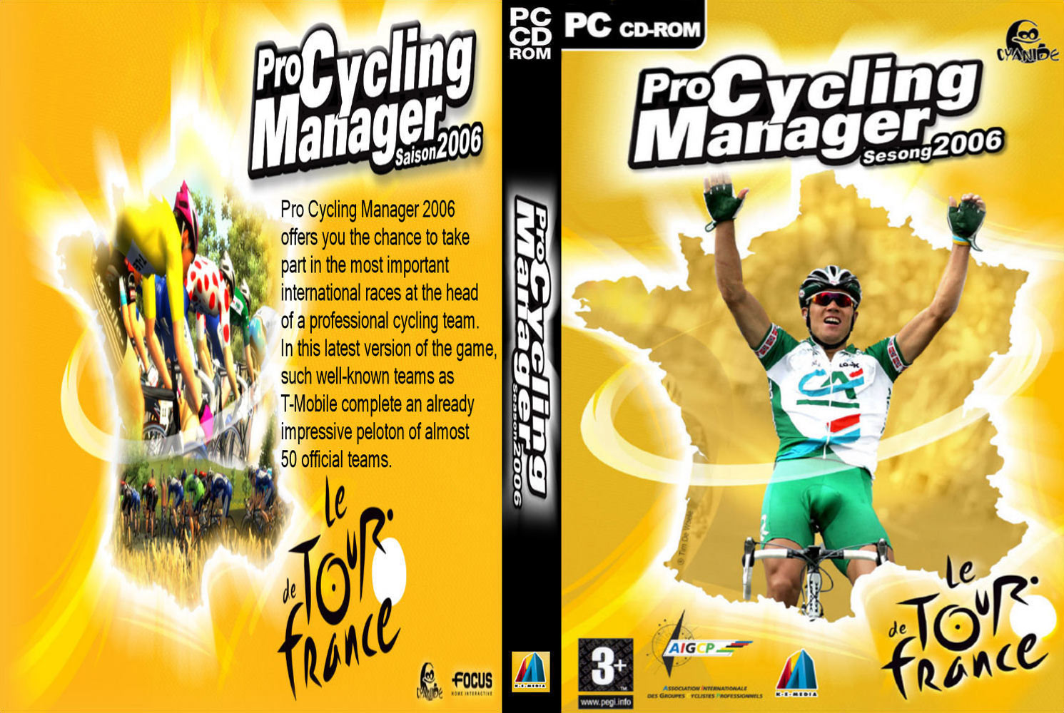 Pro Cycling Manager 2006 - DVD obal
