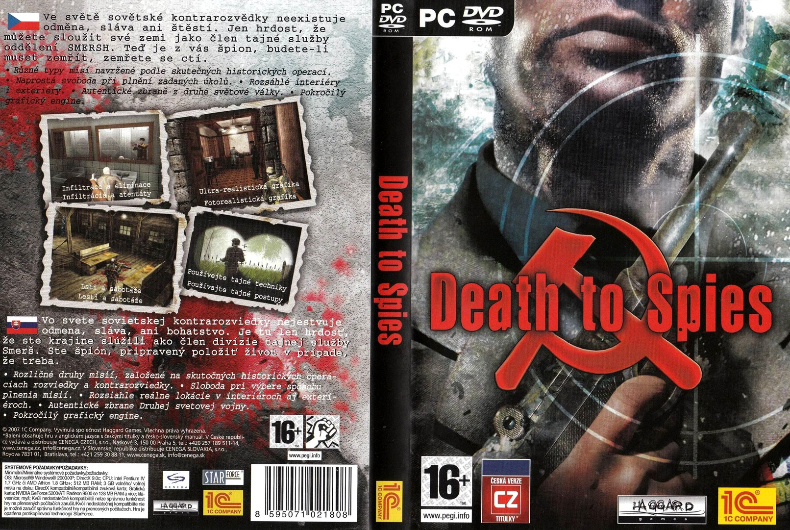 Death to Spies - DVD obal