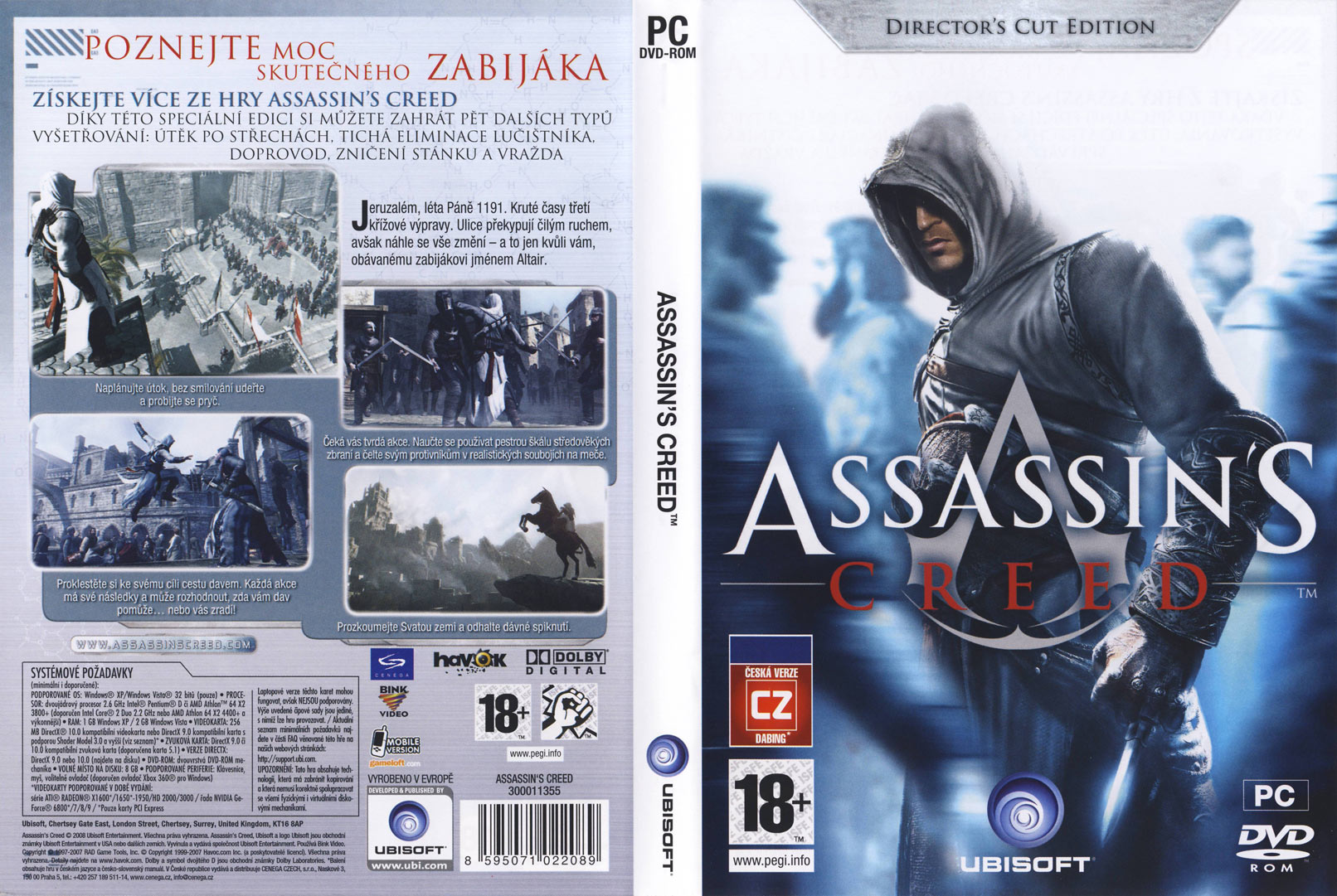 Assassins Creed - DVD obal 4