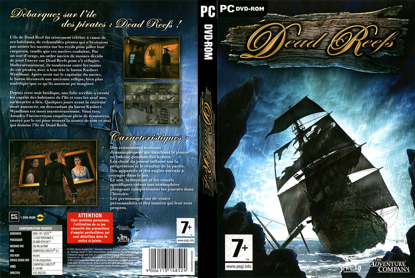 Dead Reefs - DVD obal