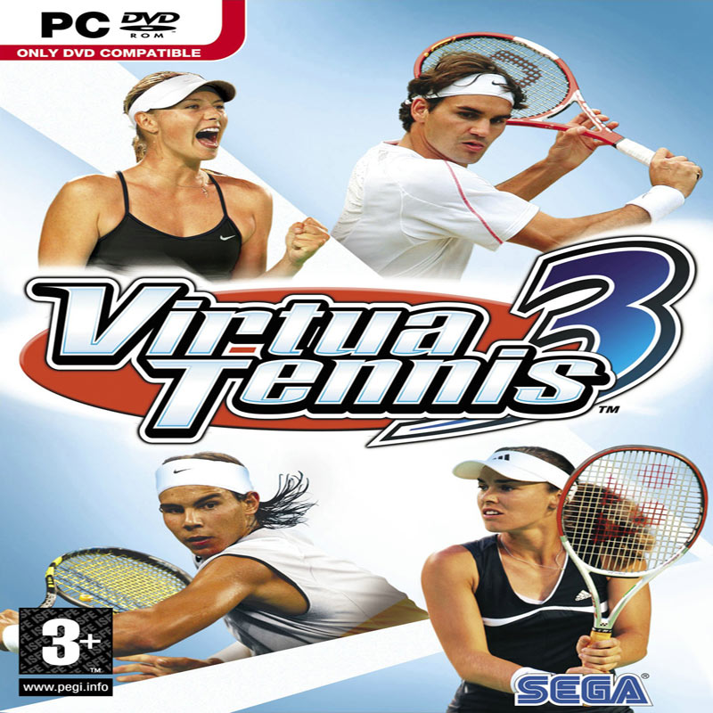 Virtua Tennis 3 - predn CD obal
