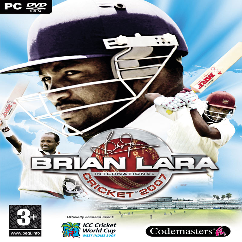 Brian Lara International Cricket 2007 - predn CD obal