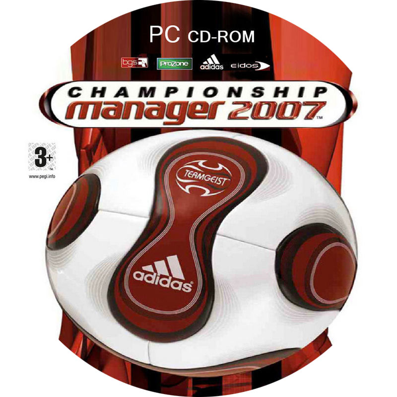 Championship Manager 2007 - CD obal