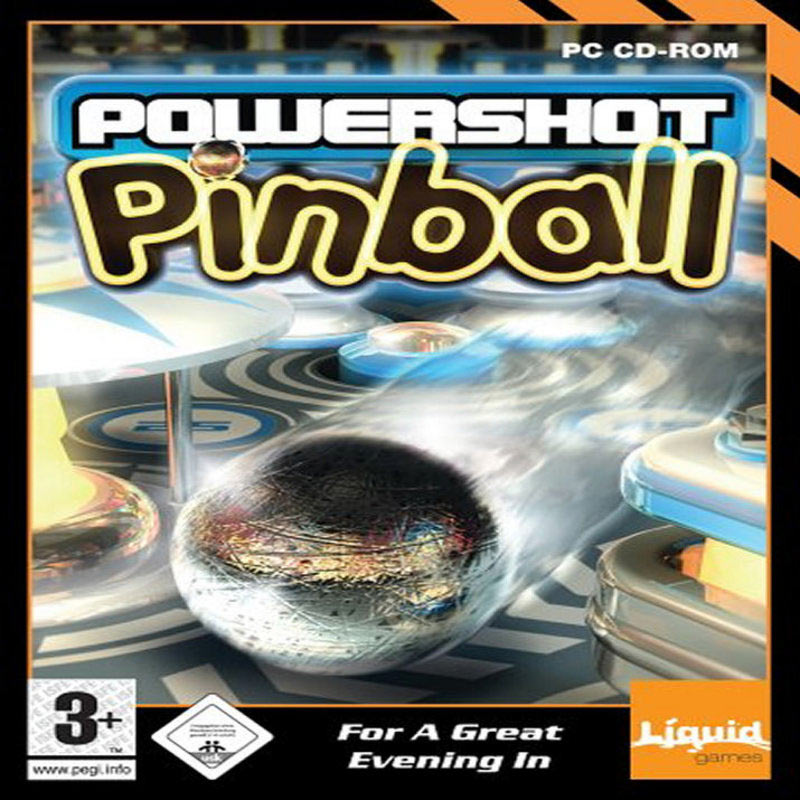 Powershot Pinball - predn CD obal