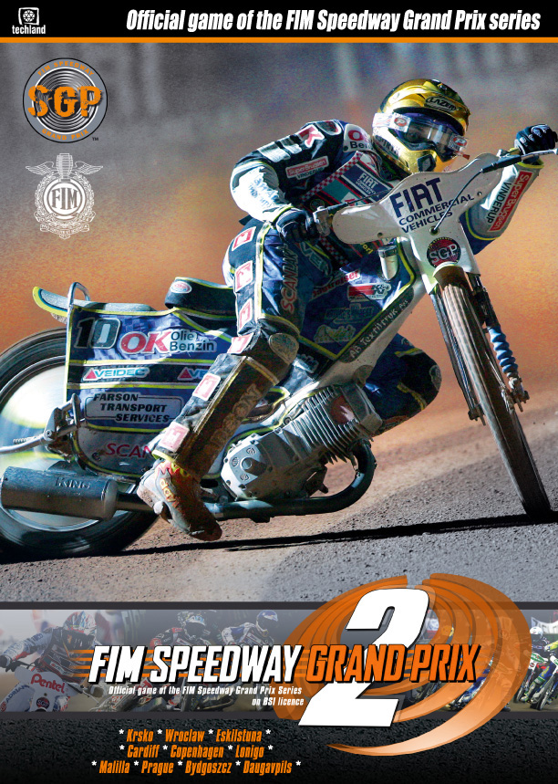 FIM Speedway Grand Prix 2 - predn DVD obal