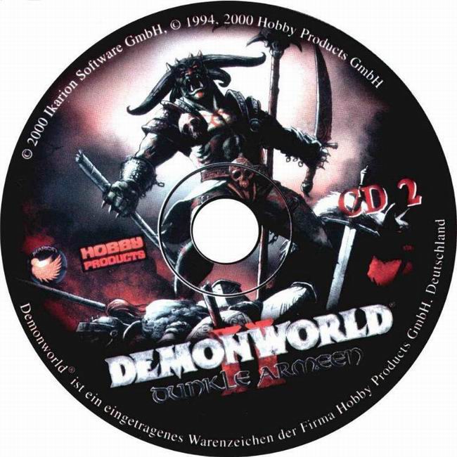 Demonworld 2: Dark Armies - CD obal 2