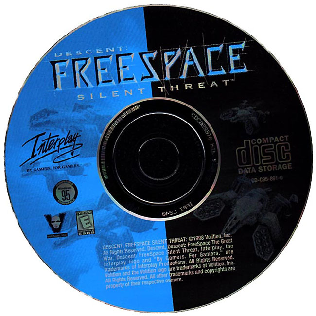 Descent: Freespace - Silent Threat - CD obal