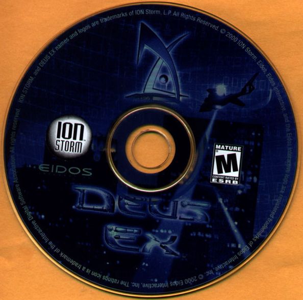Deus Ex - CD obal