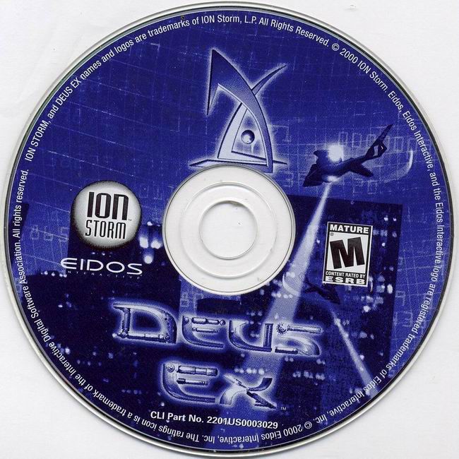Deus Ex - CD obal 2