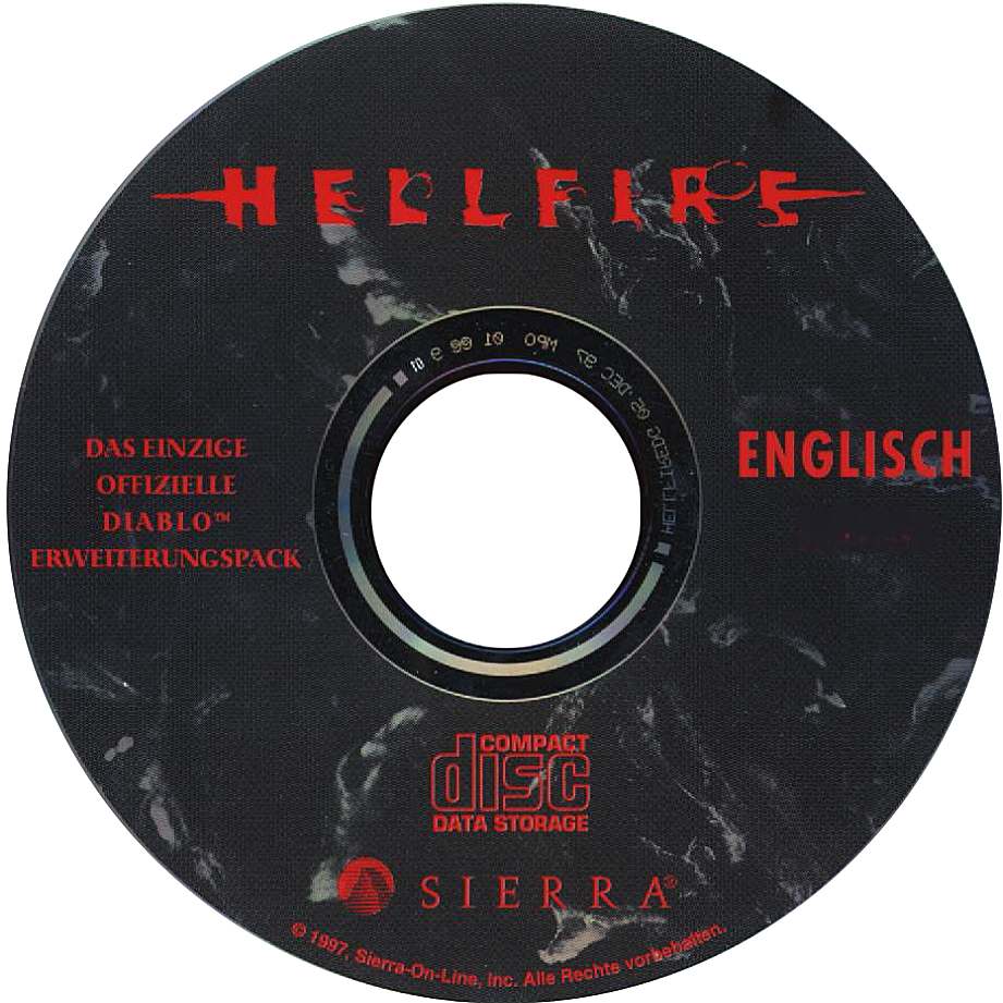 Diablo: Hellfire - CD obal