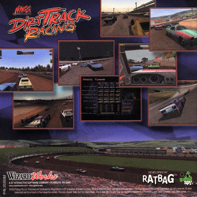 Dirt Track Racing - predn vntorn CD obal