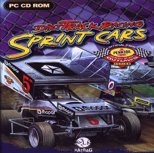 Dirt Track Racing: Sprint Cars - predn CD obal