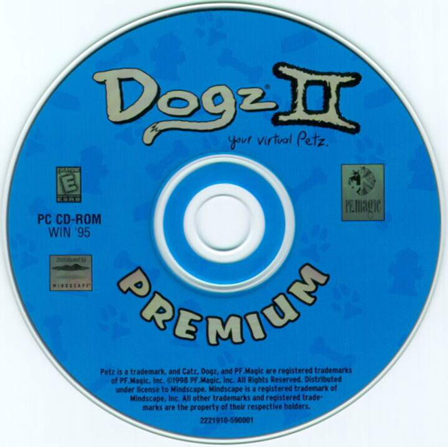 Dogz II: Premium - CD obal