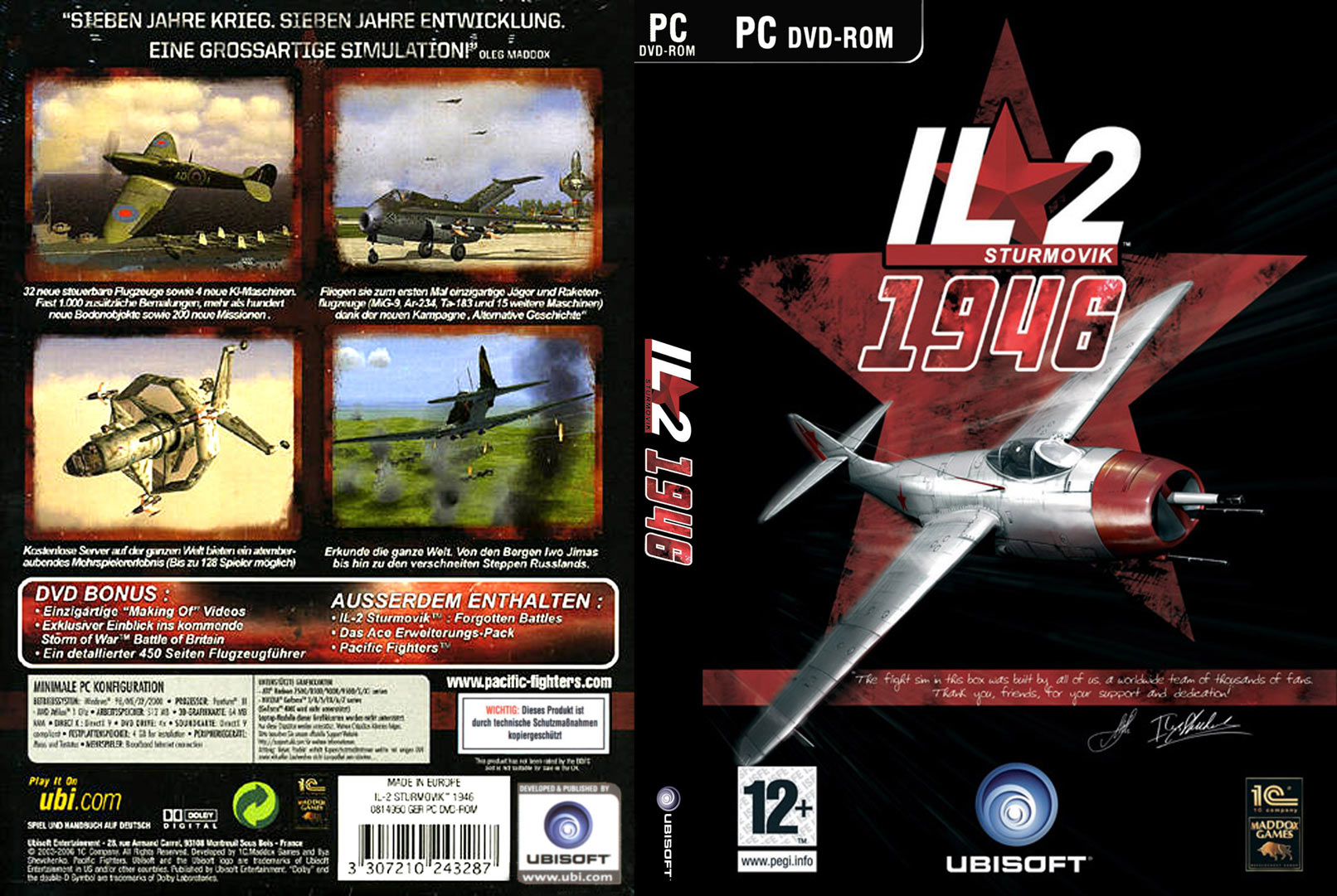 IL-2 Sturmovik: 1946 - DVD obal