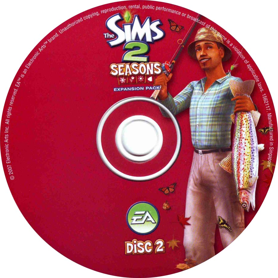 The Sims 2: Seasons - CD obal 2