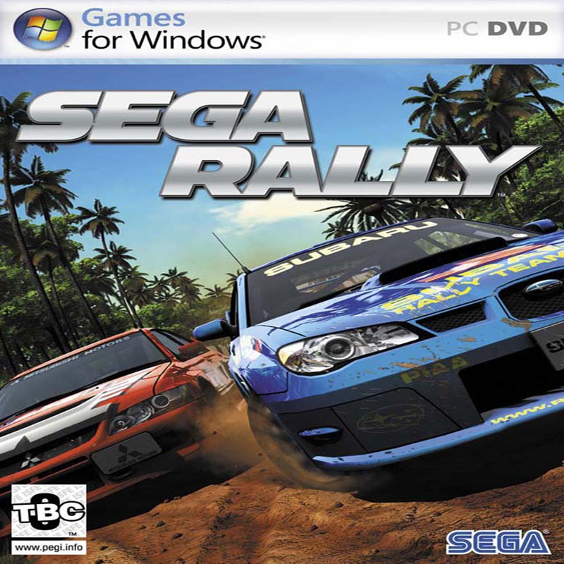 Sega Rally - predn CD obal