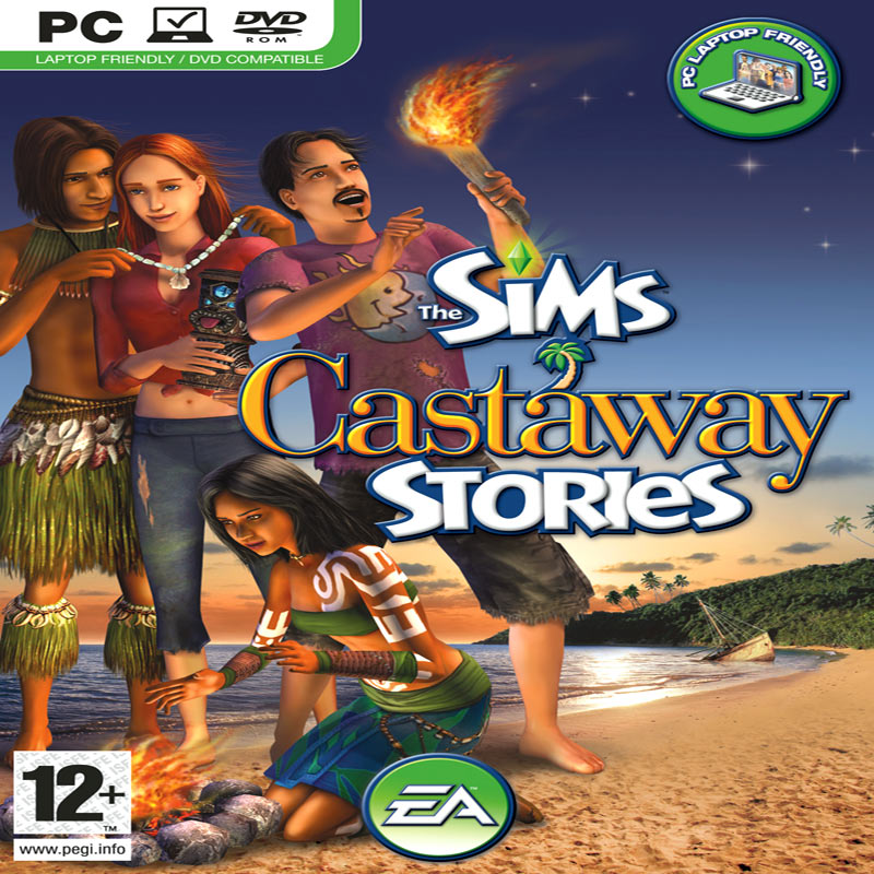 The Sims Castaway Stories - predn CD obal