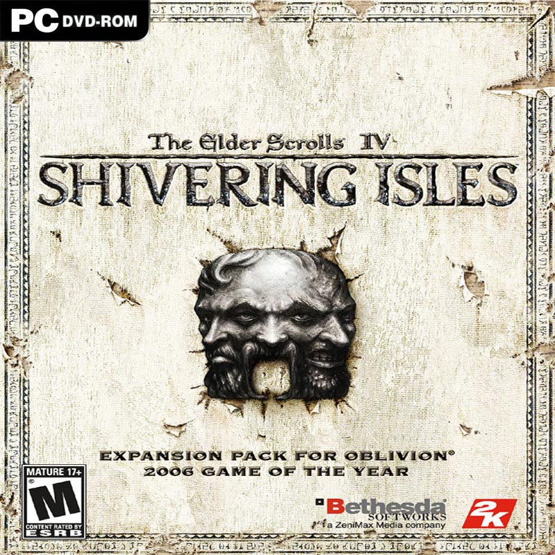 The Elder Scrolls 4: The Shivering Isles - predn CD obal